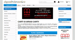 Desktop Screenshot of depozit-de-carti.ro
