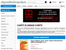 Tablet Screenshot of depozit-de-carti.ro